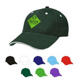 6 Panel Medium Profile Structured Cotton Cap